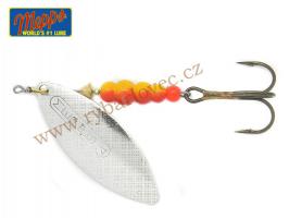 Mepps aglia long stříbrná 4/17g